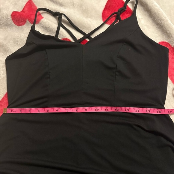 NWT Market & Spruce Alisha Knit Strappy Back
Maxi Dress in Black - Picture 12 of 13